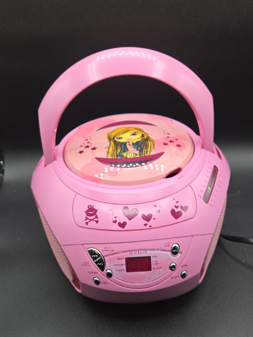 Vintage MGA Entertainment Bratz Kidz Portable CD Player & AM/FM Radio - Picture 9 of 13